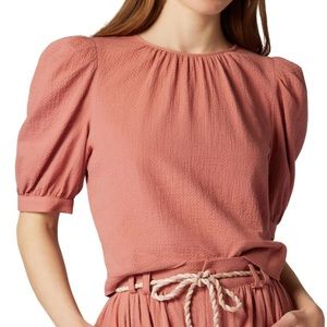 Joie
Moira Tie Back Puff Sleeve Top